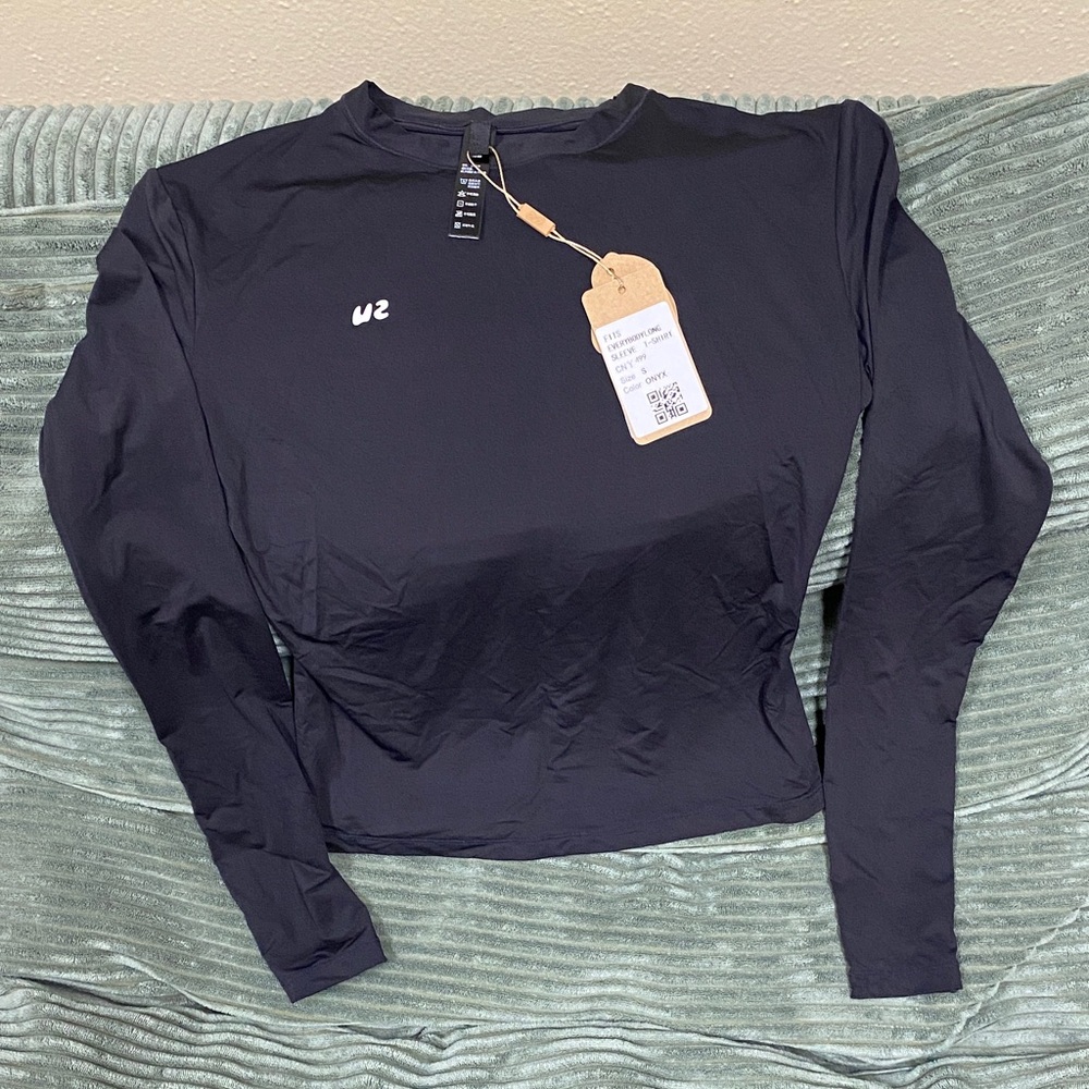 U2 Women's Black Long Sleeve Top